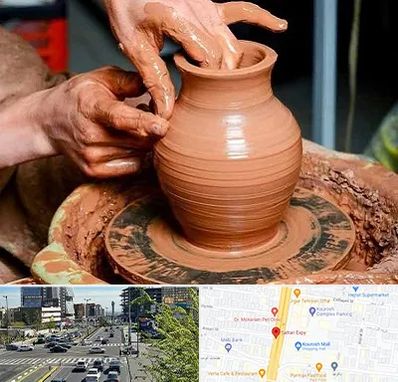 آموزشگاه سفالگری در ستاری