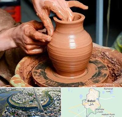 آموزشگاه سفالگری در بابل