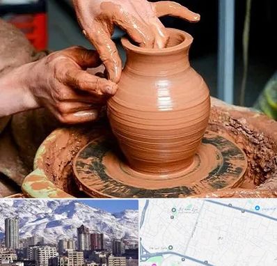 آموزشگاه سفالگری در ازگل