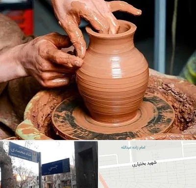 آموزشگاه سفالگری در سی متری جی