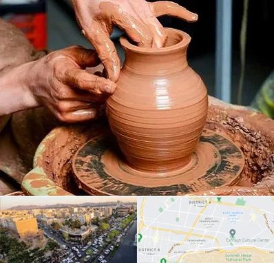 آموزشگاه سفالگری در تهرانپارس 