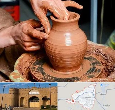 آموزشگاه سفالگری در ایرانشهر