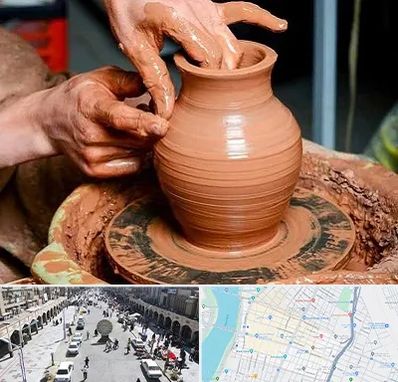آموزشگاه سفالگری در نادری اهواز