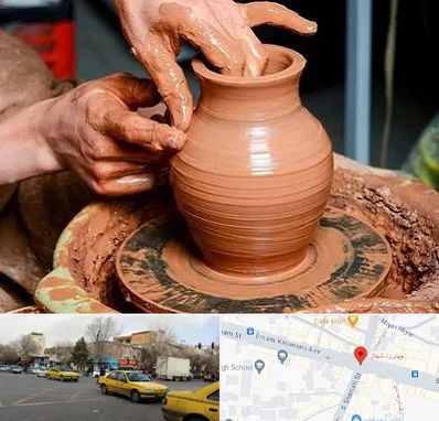 آموزشگاه سفالگری در شهناز تبریز