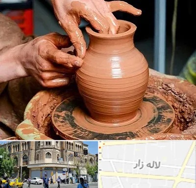 آموزشگاه سفالگری در لاله زار