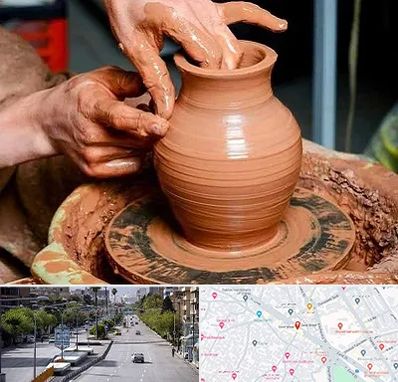 آموزشگاه سفالگری در خیابان زند شیراز
