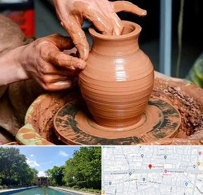 آموزشگاه سفالگری در هشت بهشت اصفهان