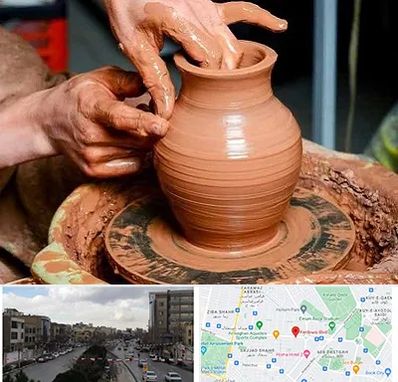 آموزشگاه سفالگری در بلوار فردوسی مشهد