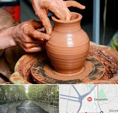آموزشگاه سفالگری در زرگنده