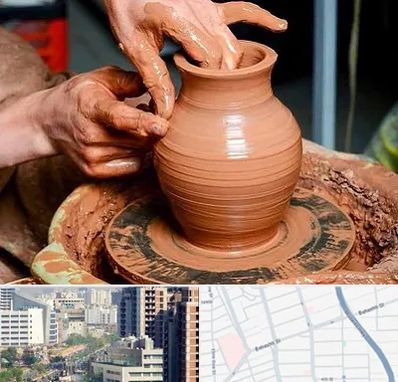 آموزشگاه سفالگری در خیابان بهشتی