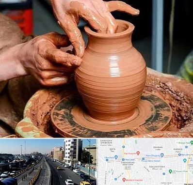 آموزشگاه سفالگری در پیروزی