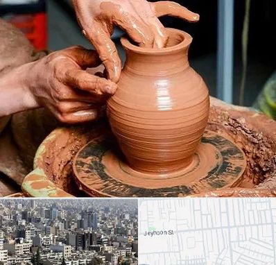 آموزشگاه سفالگری در جیحون