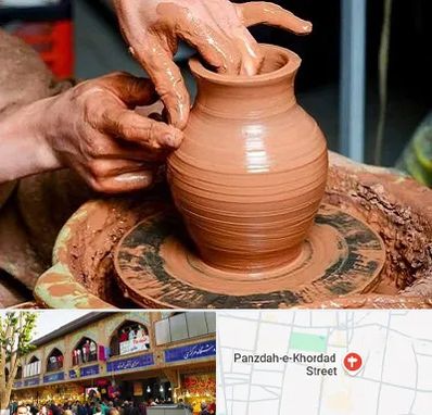 آموزشگاه سفالگری در 15 خرداد