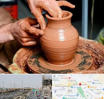 آموزشگاه سفالگری در بلوار توس مشهد
