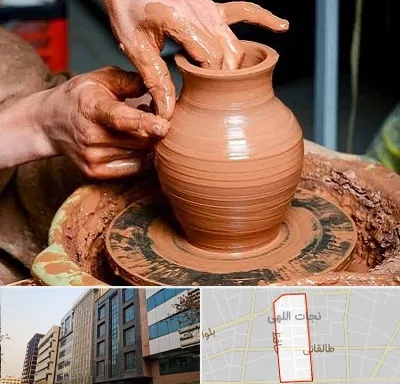آموزشگاه سفالگری در نجات اللهی