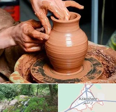 آموزشگاه سفالگری در آزادشهر