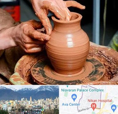 آموزشگاه سفالگری در آجودانیه
