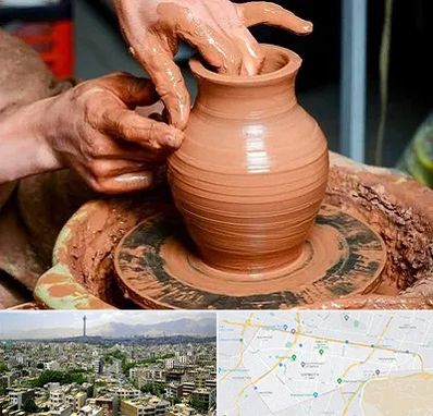 آموزشگاه سفالگری در منطقه 8 تهران
