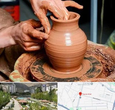 آموزشگاه سفالگری در بلوار تعاون