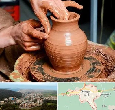 آموزشگاه سفالگری در گرگان