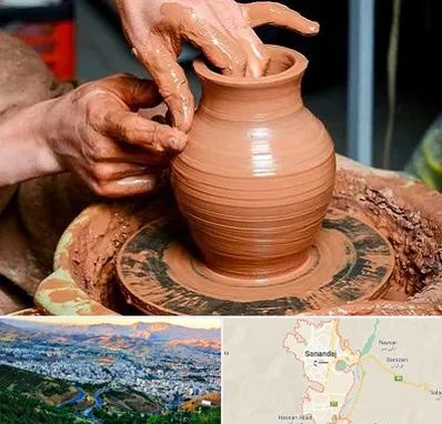آموزشگاه سفالگری در سنندج