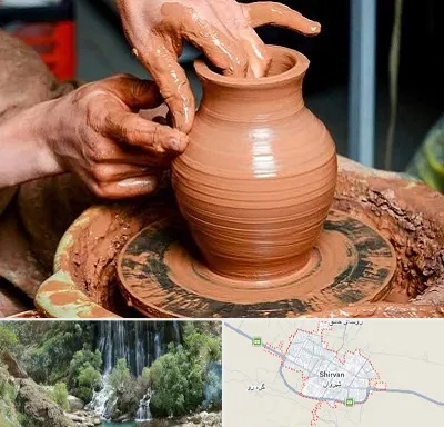 آموزشگاه سفالگری در شیروان