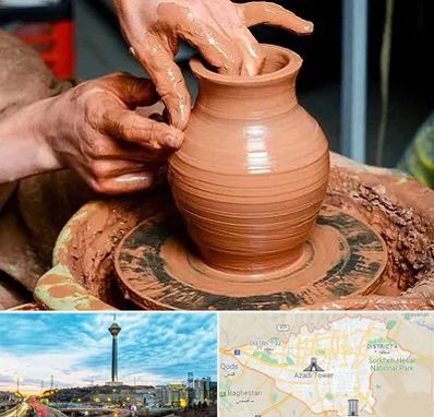 آموزشگاه سفالگری در تهران