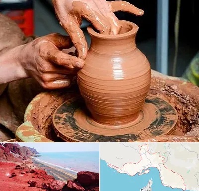 آموزشگاه سفالگری در هرمزگان