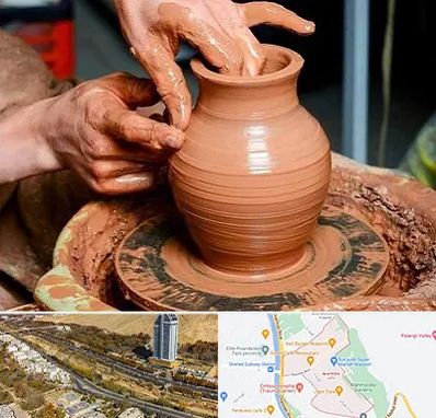 آموزشگاه سفالگری در خیابان نیایش شیراز