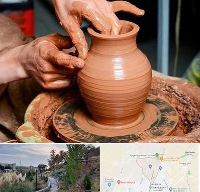 آموزشگاه سفالگری در باغستان کرج