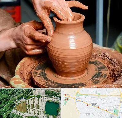 آموزشگاه سفالگری در وکیل آباد مشهد