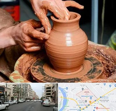 آموزشگاه سفالگری در زیتون کارمندی اهواز