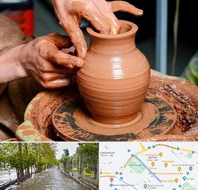 آموزشگاه سفالگری در خیابان ارم شیراز