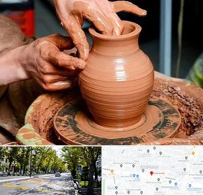 آموزشگاه سفالگری در میرداماد