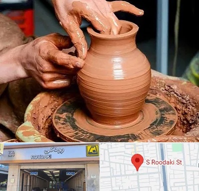 آموزشگاه سفالگری در رودکی