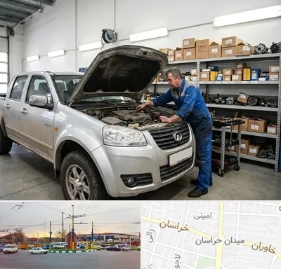 لوازم یدکی وینگل در میدان خراسان