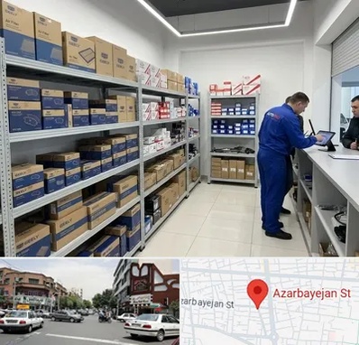 لوازم یدکی جیلی در خیابان آذربایجان 