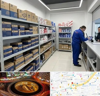 لوازم یدکی جیلی در میدان ولیعصر