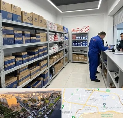 لوازم یدکی جیلی در تهرانپارس 