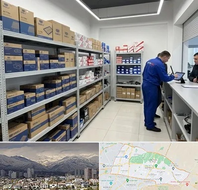 لوازم یدکی جیلی در منطقه 4 تهران