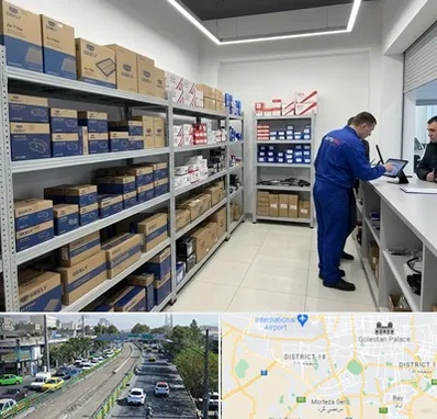 لوازم یدکی جیلی در جنوب تهران 