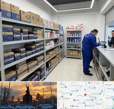 لوازم یدکی جیلی در میدان حر 
