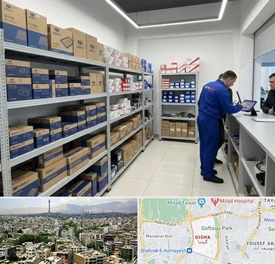 لوازم یدکی جیلی در گیشا 