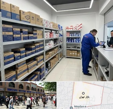 لوازم یدکی جیلی در بازار تهران