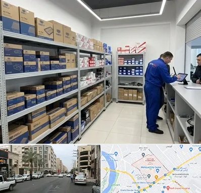 لوازم یدکی جیلی در زیتون کارمندی اهواز