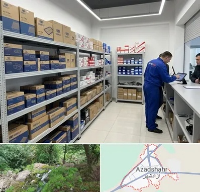 لوازم یدکی جیلی در آزادشهر