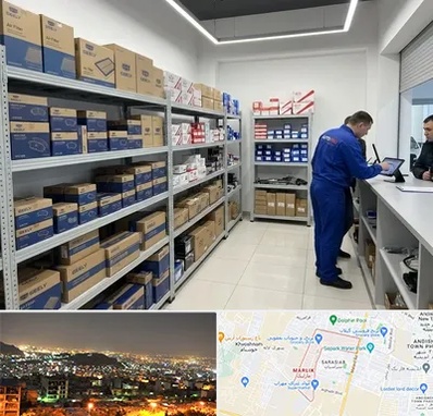 لوازم یدکی جیلی در مارلیک کرج