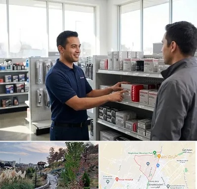 لوازم یدکی نیسان در باغستان کرج