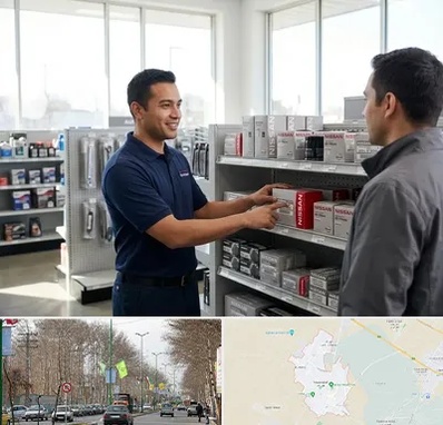 لوازم یدکی نیسان در نظرآباد کرج