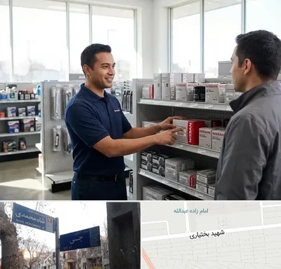 لوازم یدکی نیسان در سی متری جی